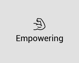 Empowering icon